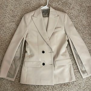 ASOS Design split sleeve suit blazer with tailored slim suit trouser